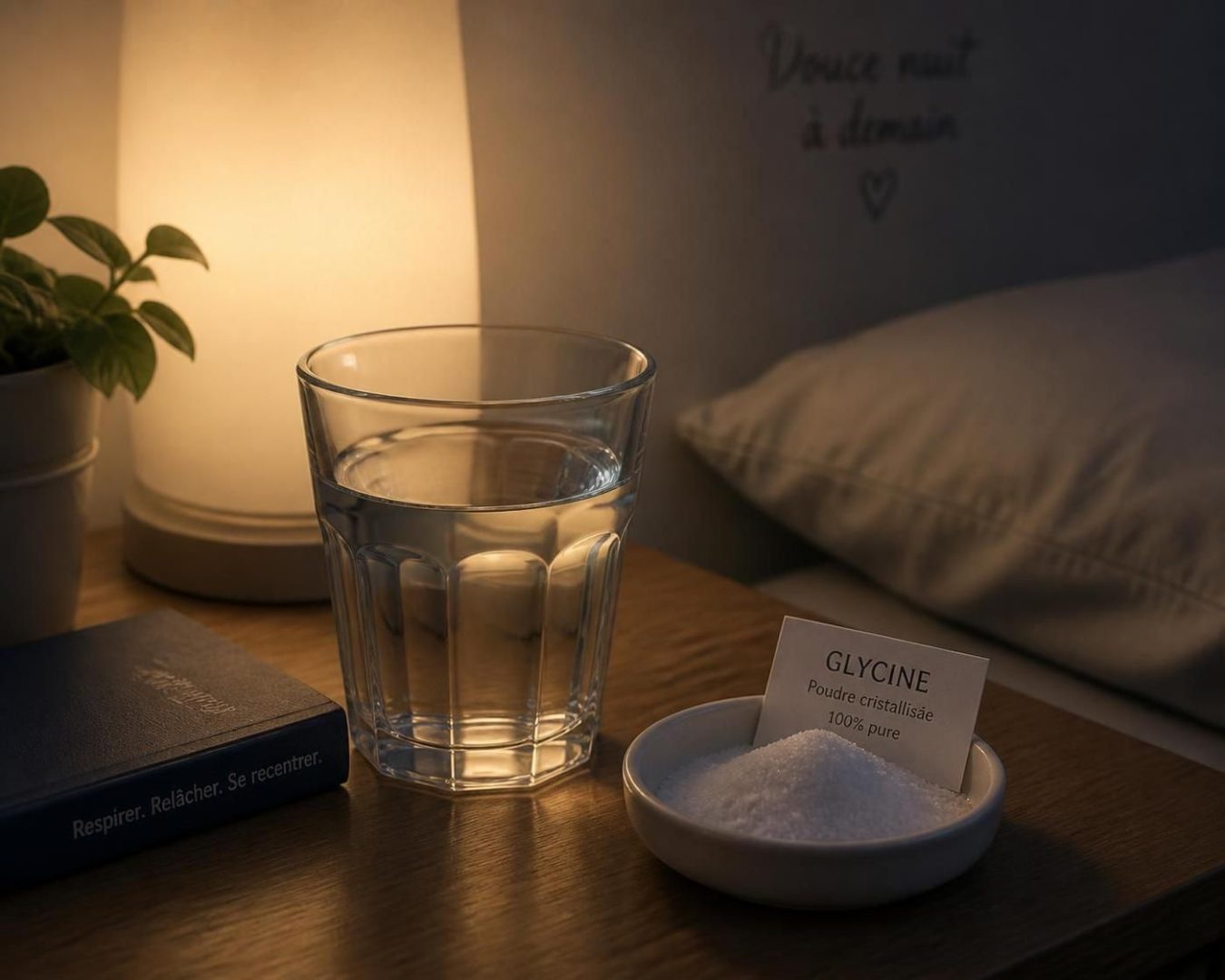 découvrez comment intégrer la glycine dans votre routine du soir pour optimiser la récupération. explications claires sur ses bienfaits et à qui elle s'adresse.