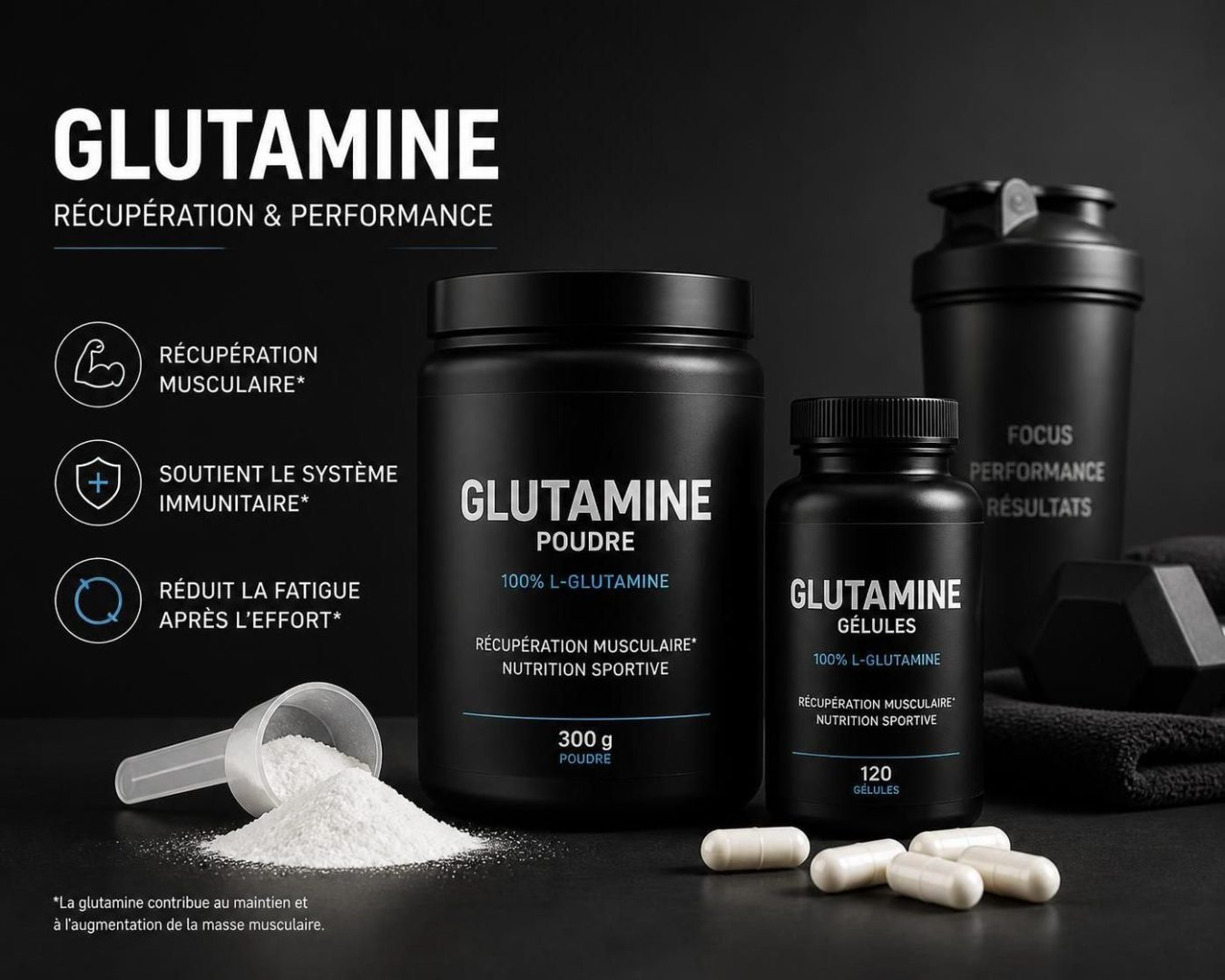 découvrez si la glutamine est réellement efficace ou simplement un argument marketing grâce à un test simple adapté à votre contexte personnel.